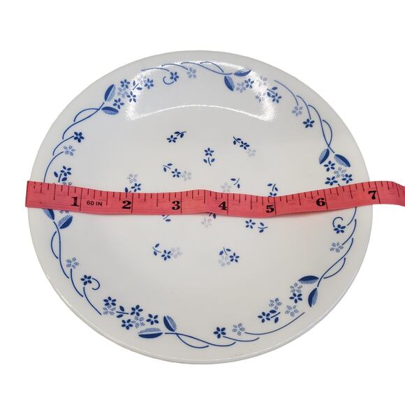 Vintage Corelle Livingware Provincial Blue Plates 7" Wide - Picture 5 of 6